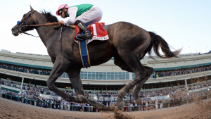 Arrogate winning The Pegasus