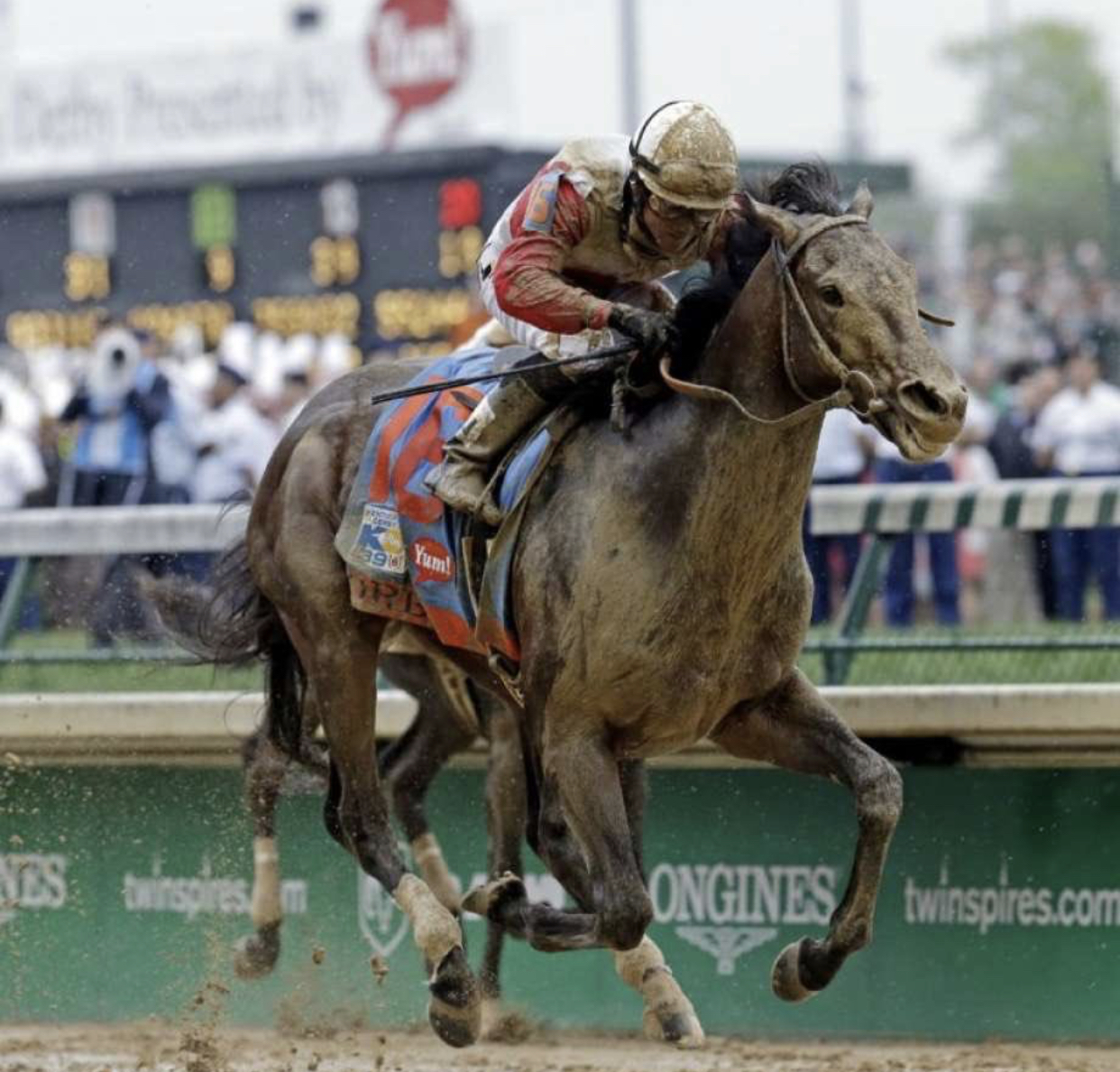 Mud in your eye: Always Dreaming wins Kentucky Derby in slop