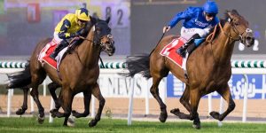 alt="Old Persian racehorse heads to Breeders Cup"