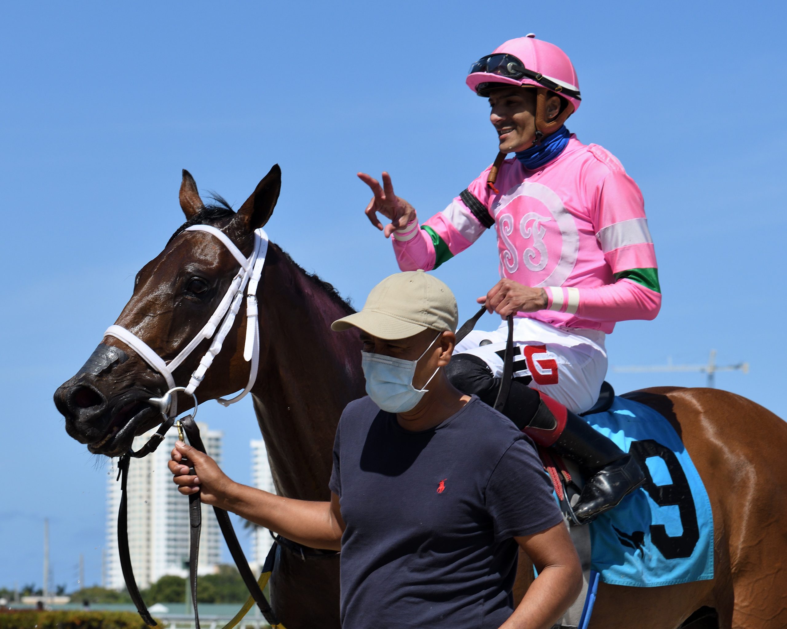 Jockey Edwin Gonzalez back in action Saturday at Gulfstream - Past The Wire