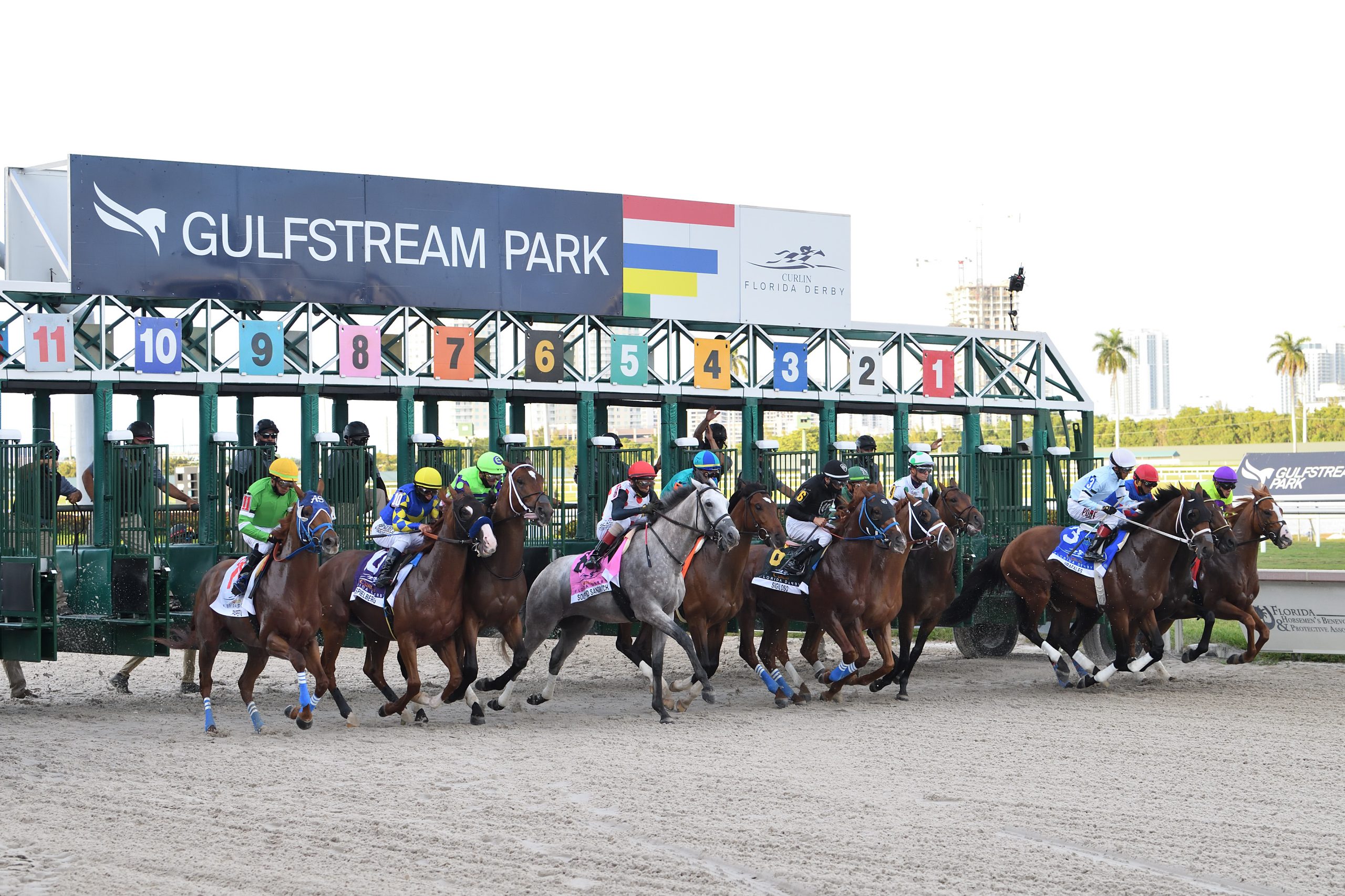 TAA Day at the Races on Florida Derby Day Past The Wire