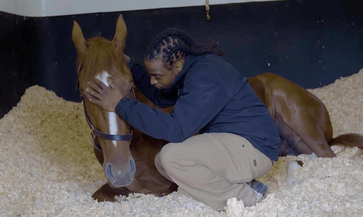 Rich Strike and groom Jerry Dixon, Jr. share a bond like no other