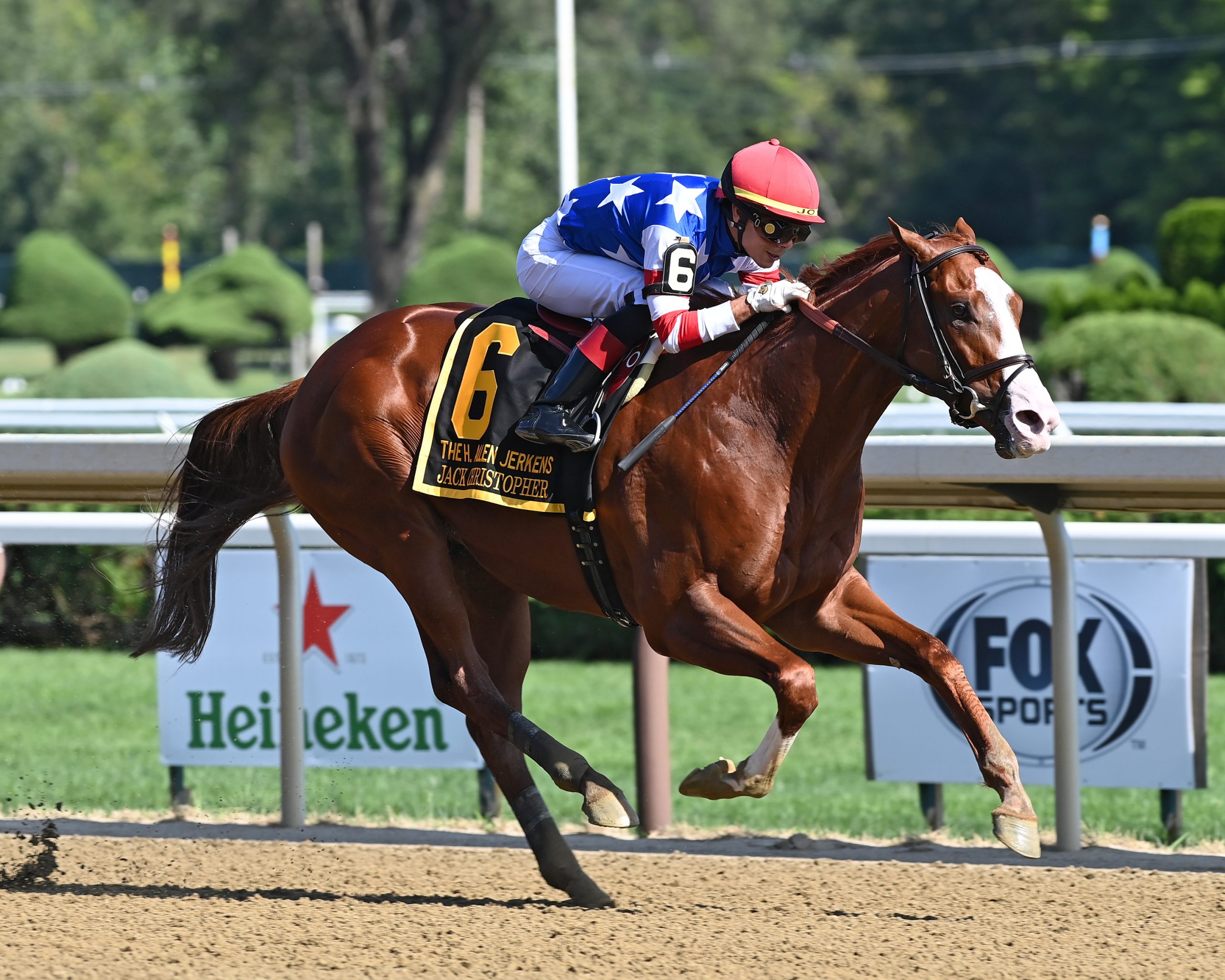 Jack Christopher Bounces Back in G1 H. Allen Jerkens Memorial Past