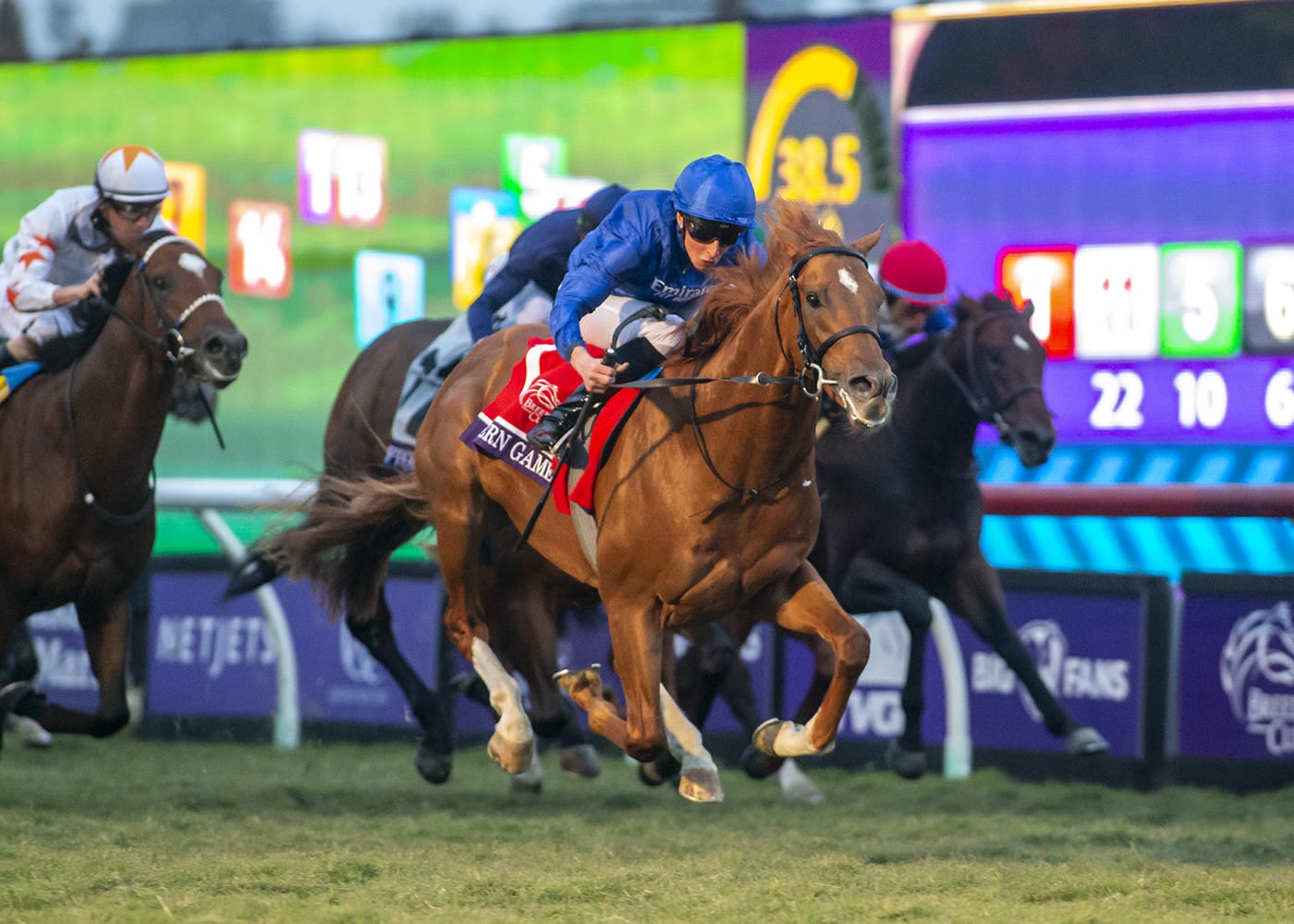 Bits and Pieces Breeders' Cup Juvenile Turf Past The Wire