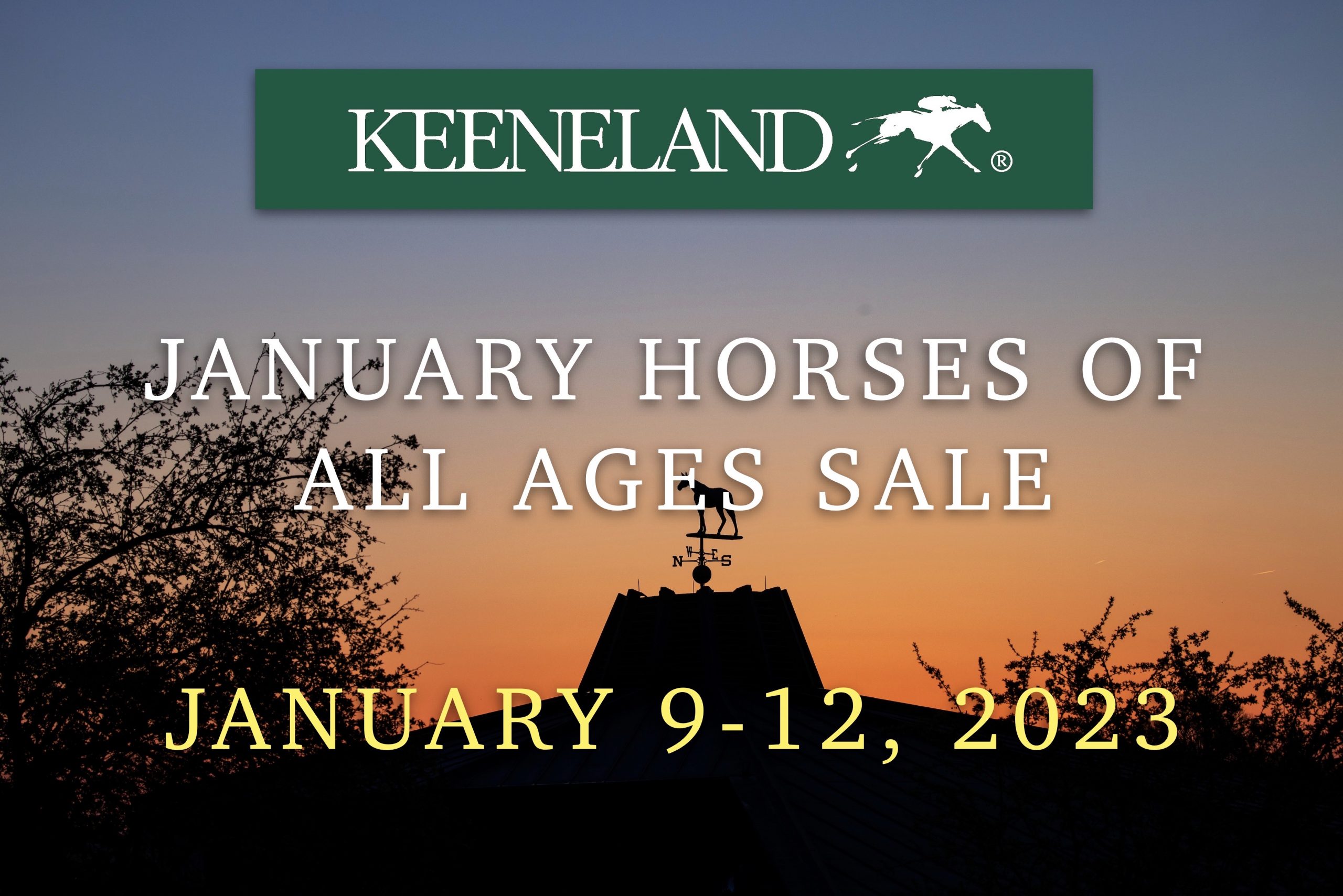 Keeneland January Horses of All Ages Sale Starts Monday