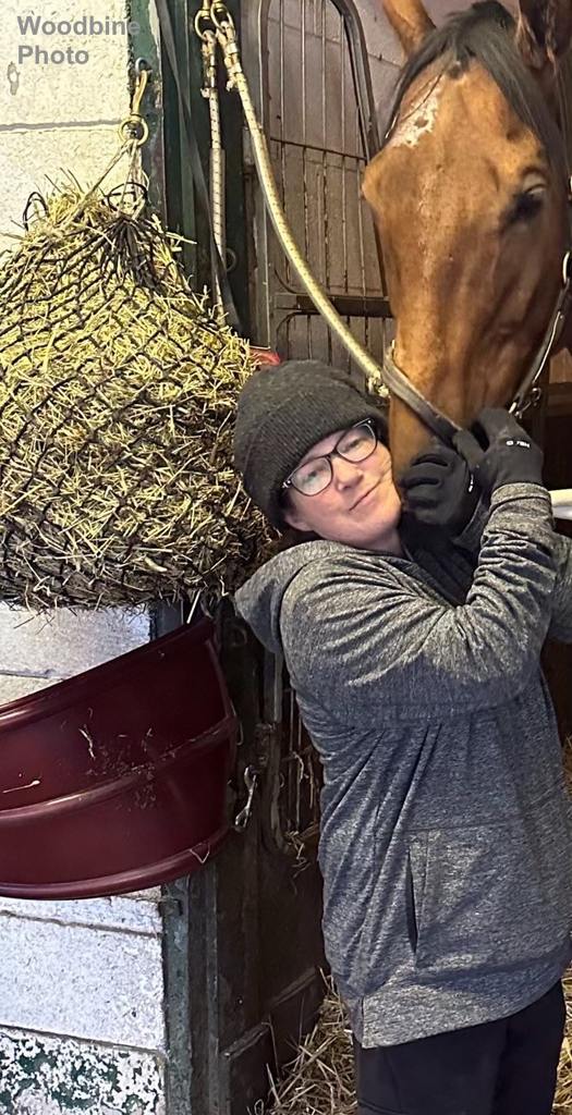 Cruden Bay and Groom Lisa Knight. (Woodbine Photo)