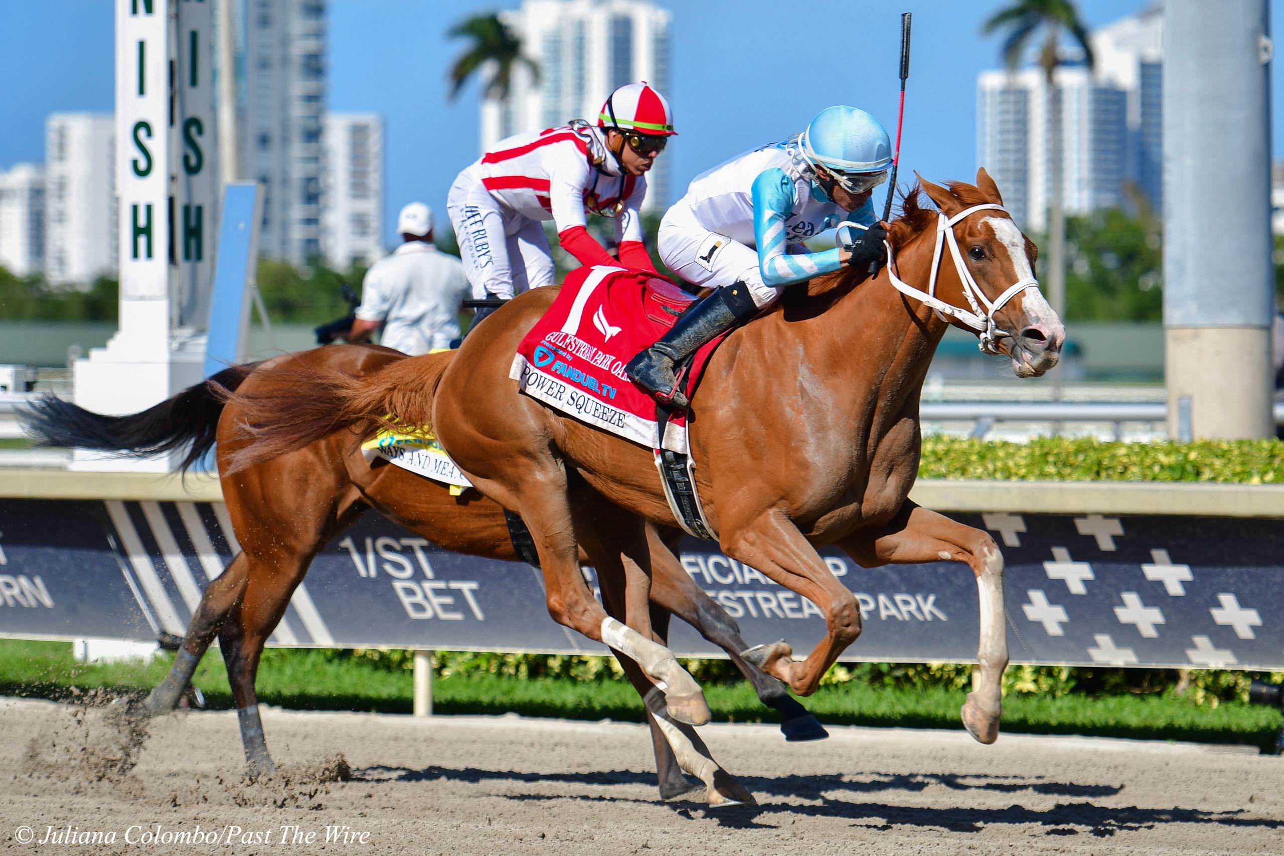 Power Squeeze Captures G2 Gulfstream Park Oaks - Past The Wire