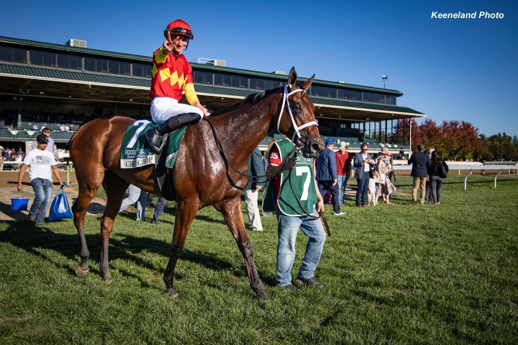 Machado quieted his critics scoring two stakes over the weekend. (Keeneland Photo)