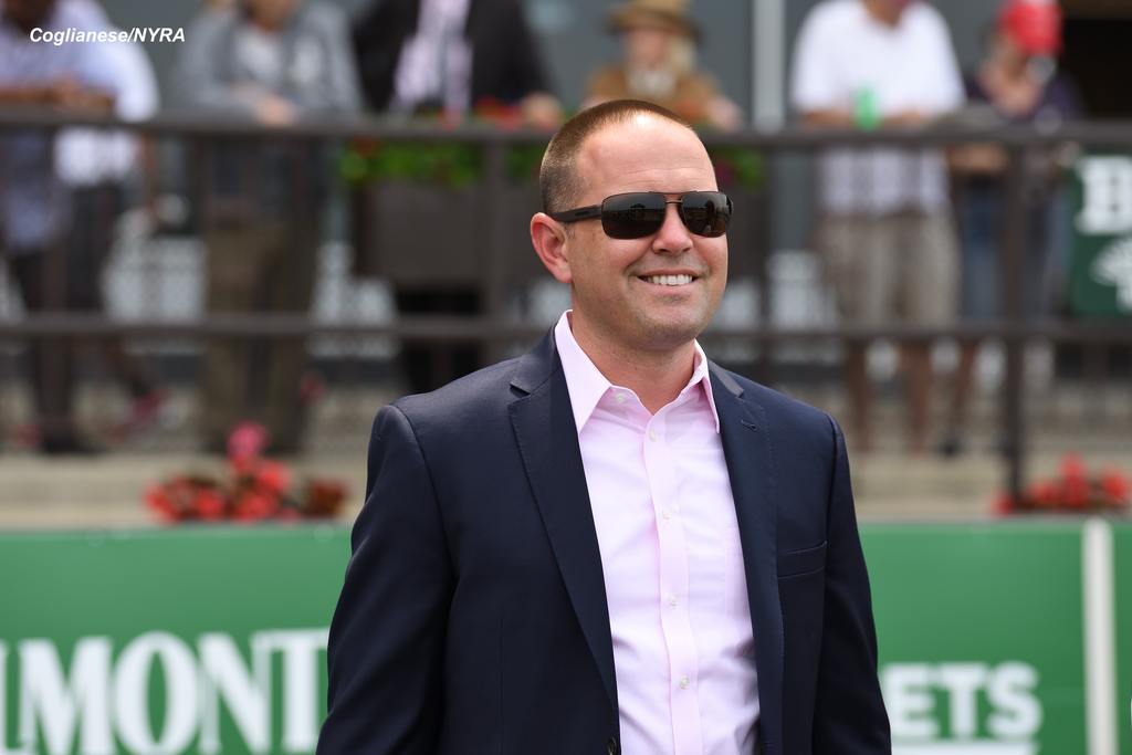 Chad Brown. (Coglianese/NYRA)