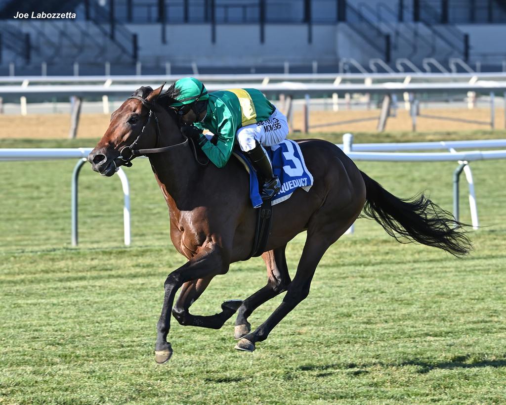 Integration winning the Hill Prince. (Joe Labozzetta)