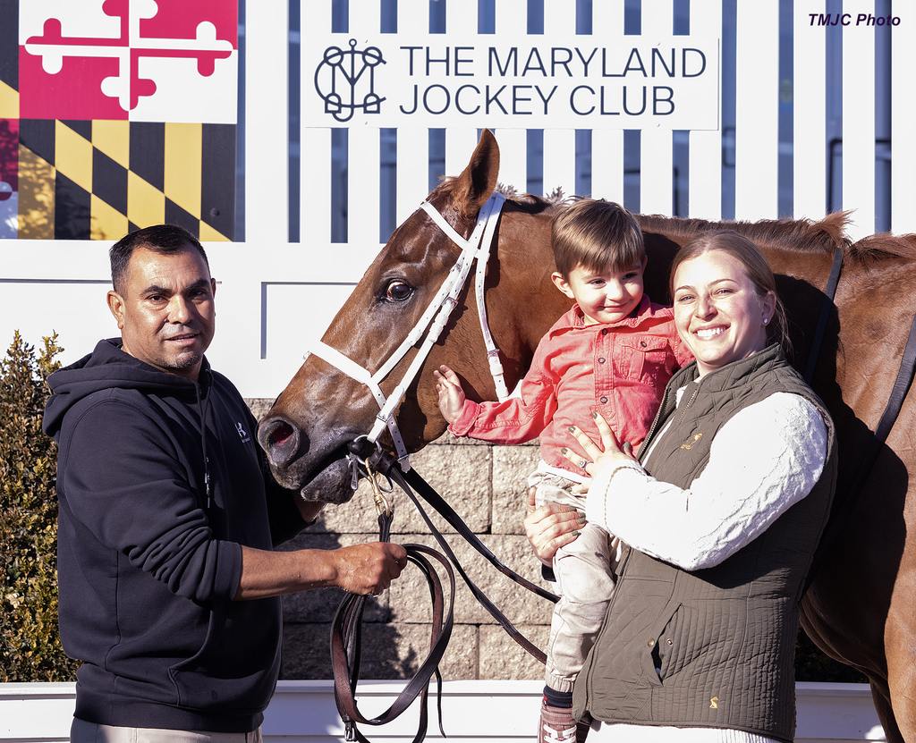 Brittany Russell. (The Maryland Jockey Club Photo)