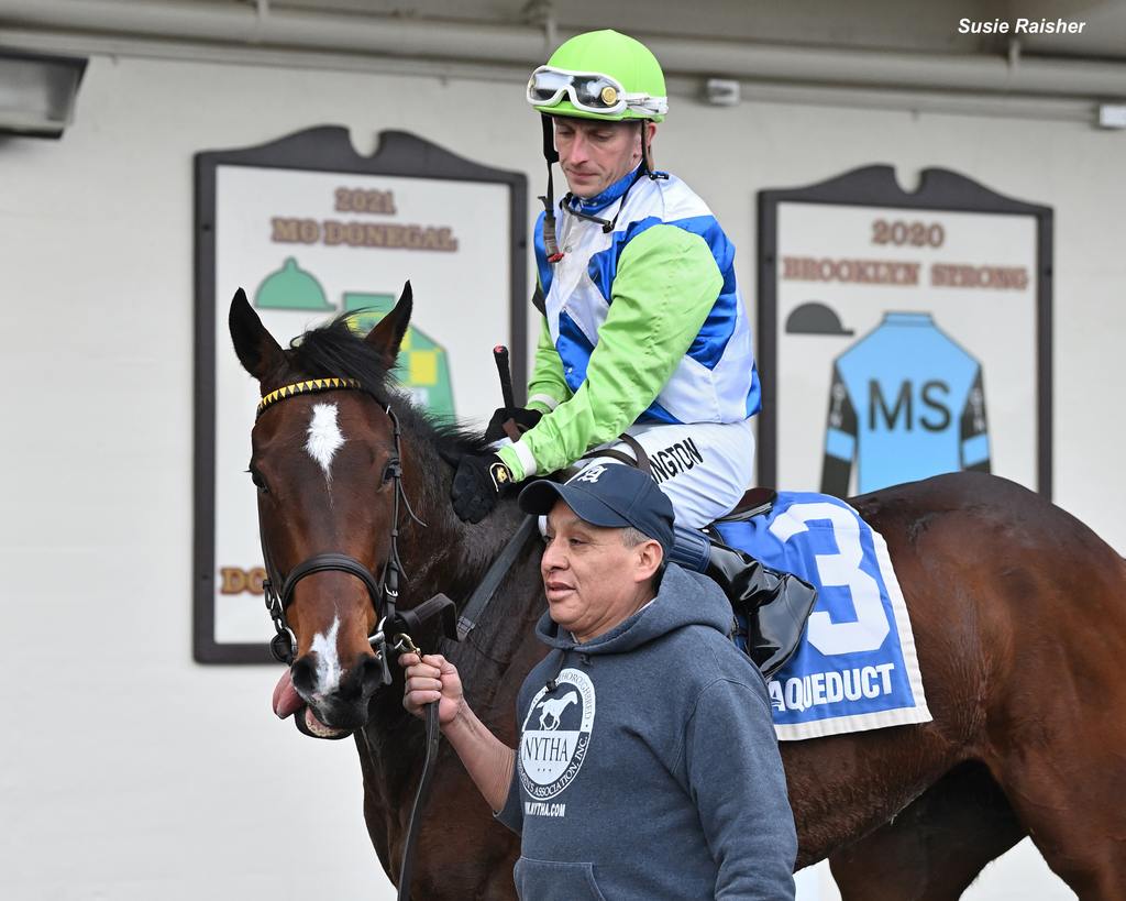 Landed with Luan Machado aboard. (Susie Raisher)