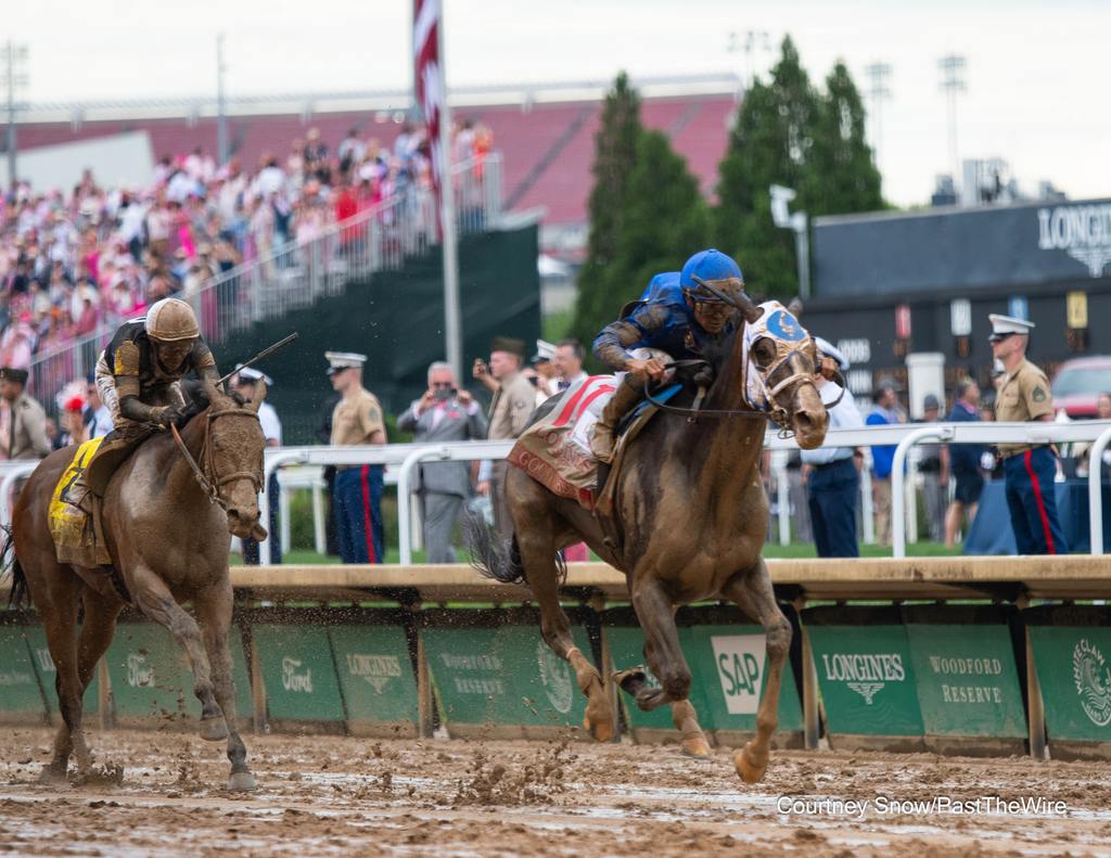Good Cheer fend off rival. (Courtney Snow/Past The Wire)