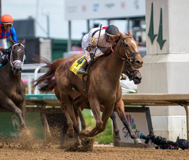 Raging Sea left them in her wake in La Trionne. (Jenny Doyle/Past The Wire)