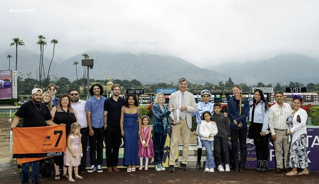 Atitlan winning connections. (Benoit Photo)