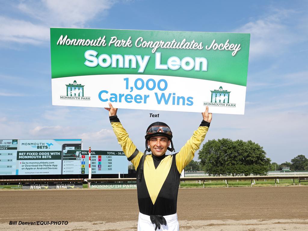 Leon’s 1000th. (Bill Denver/EQUI-PHOTO)