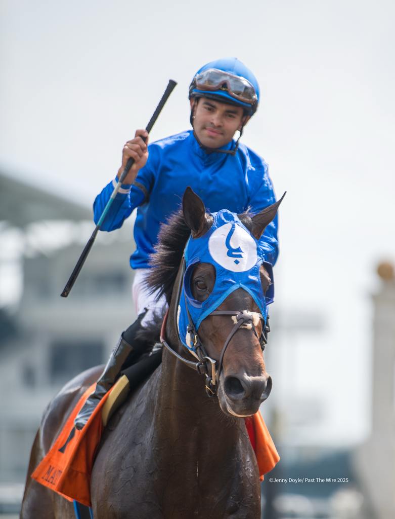 Saez aboard East Avenue. (Jenny Doyle/Past The Wire)