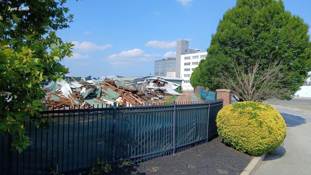 On July 24, Maryland Stadium Authority began demolition on the stakes barns and took down Barns A and B. (April Smith)
