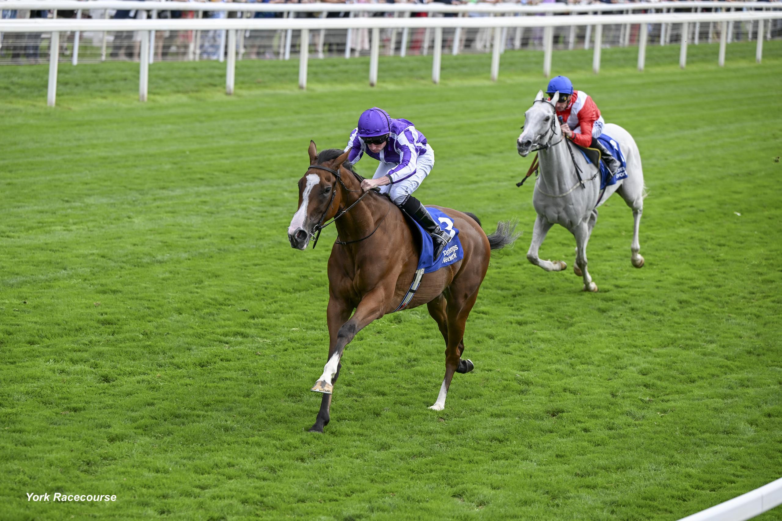 Minnie Hauk Dominates Yorkshire Oaks - Past The Wire