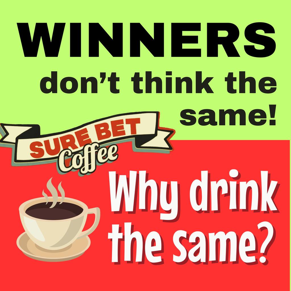 SB: Sure Bet Coffee Square (ad)
