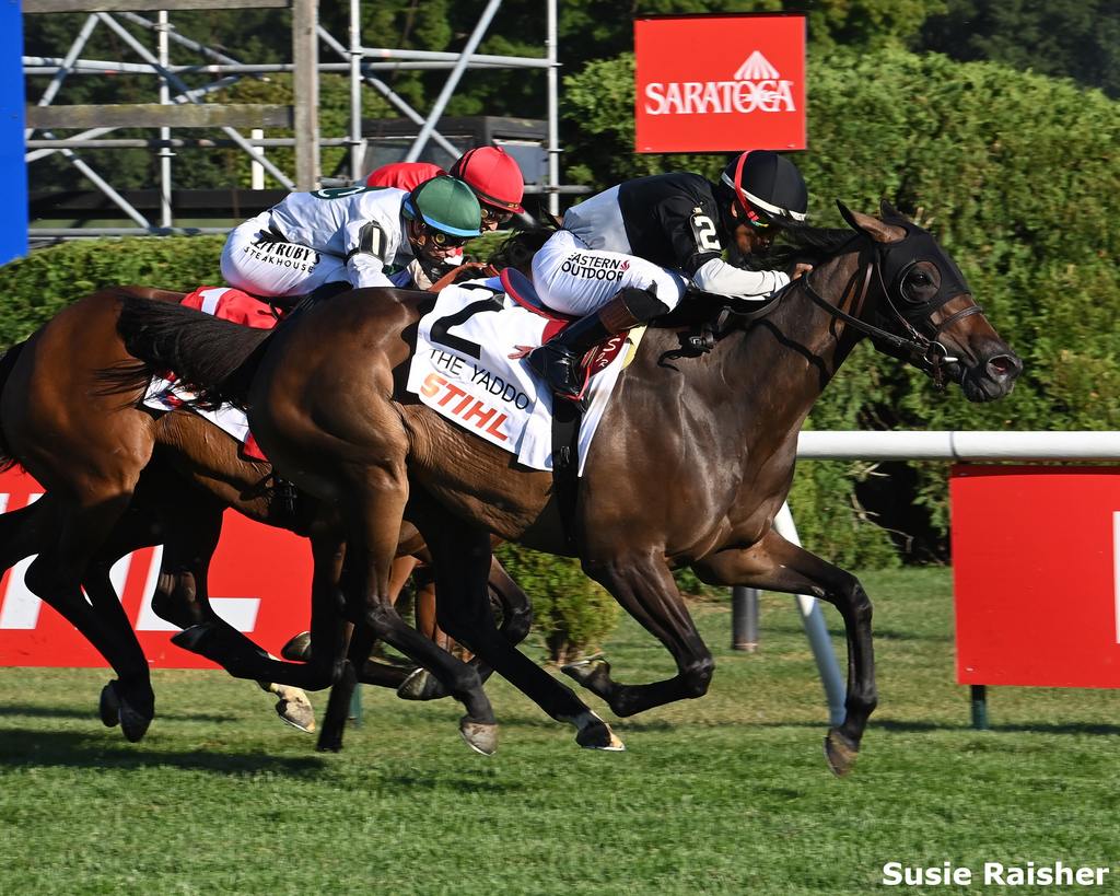 Awesome Czech winning the Yaddo. (Susie Raisher)