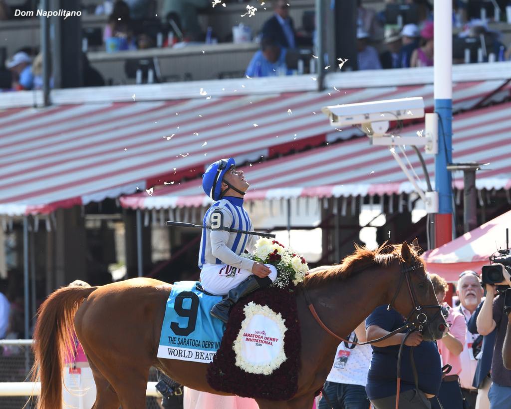 Junior Alvarado celebrated. (Dom Napolitano)