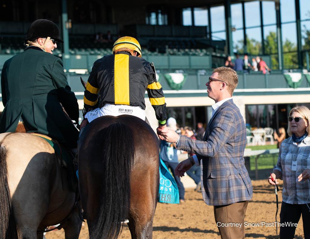 Trainer Will Walden. (Courtney Snow/Past The Wire)
