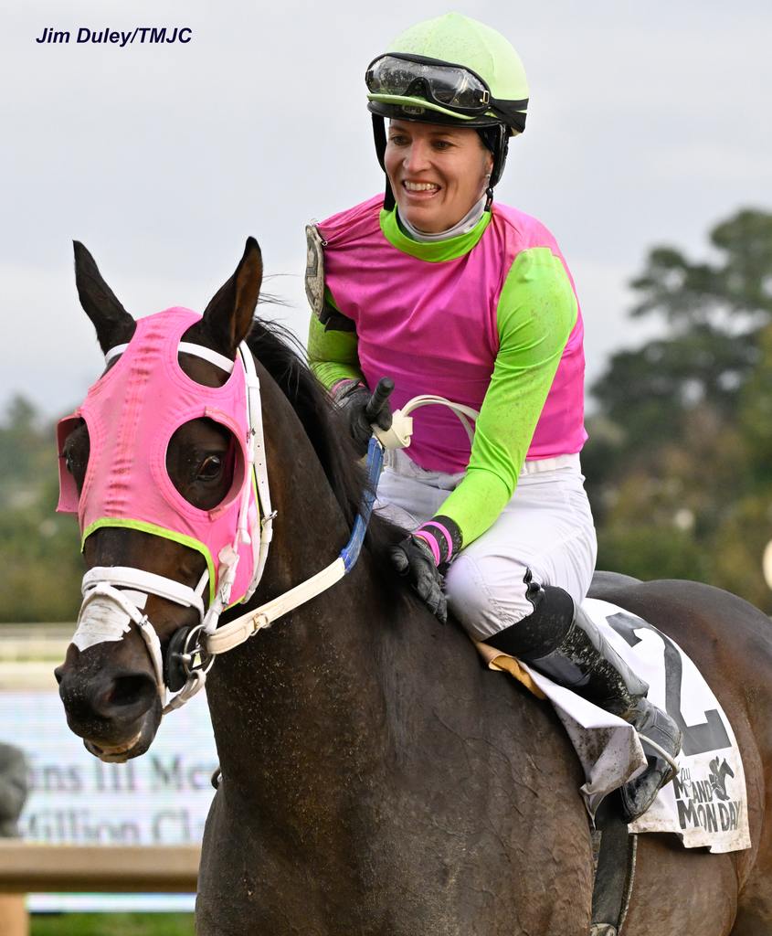 Forest Boyce elated with the win. (Jim Duley/TMJC)
