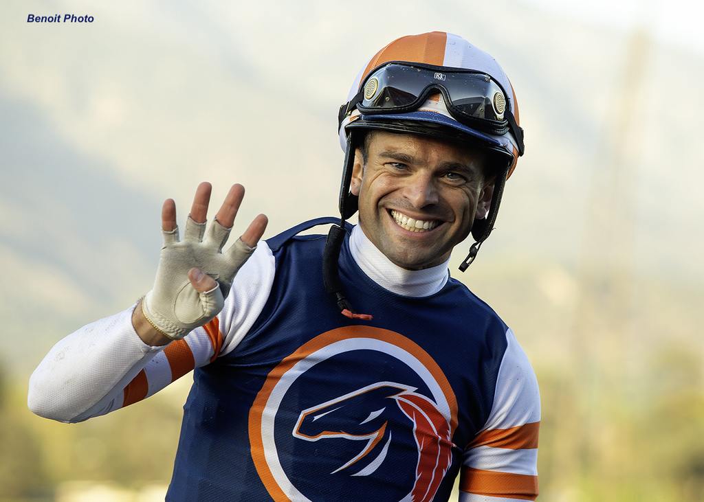 Umberto Rispoli scored four wins on the day. (Benoit Photo)