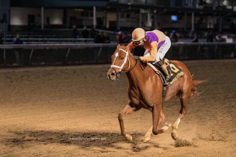 Further Ado earns Kentucky derby points at Churchill Downs, Jenny Doyle, Past the Wire