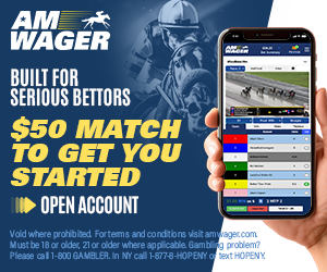 AW: AmWager Promo Square (ad)