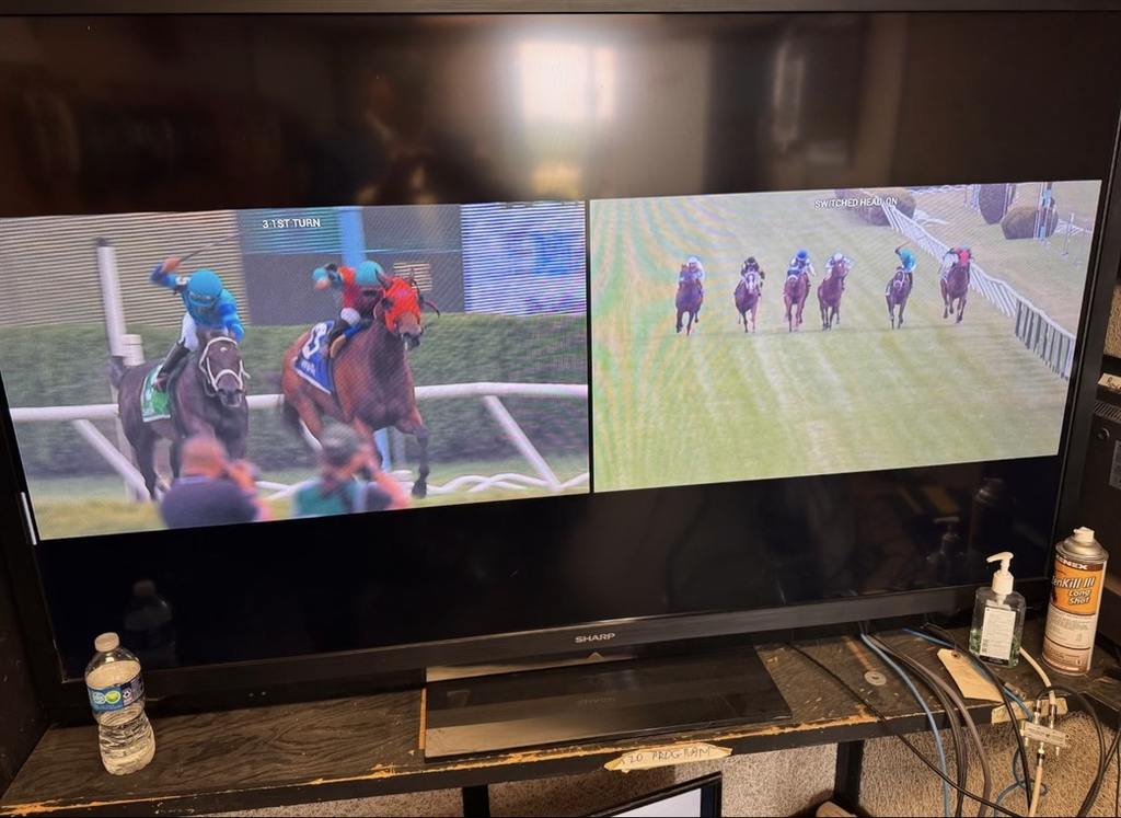 "Stewards view of Paco Lopez at Saratoga"